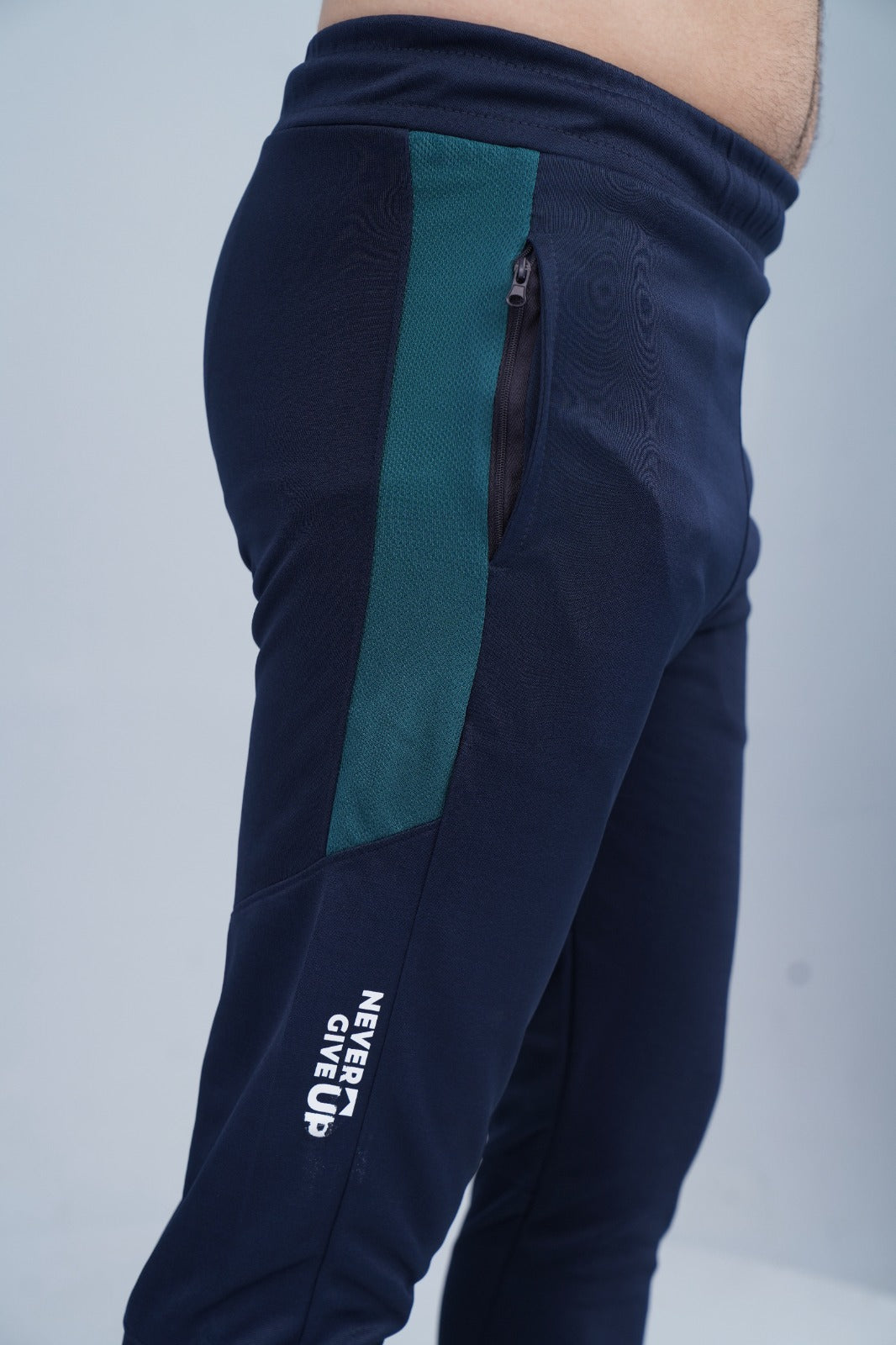 2450-FX Dry-Fit Side Panel Trouser-FX001-Navy Green