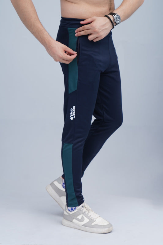 2450-FX Dry-Fit Side Panel Trouser-FX001-Navy Green