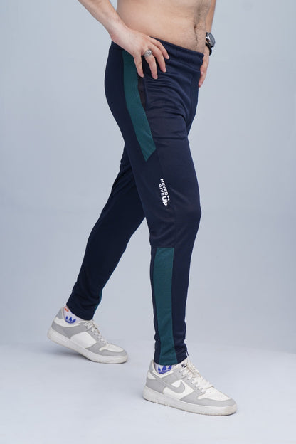 2450-FX Dry-Fit Side Panel Trouser-FX001-Navy Green
