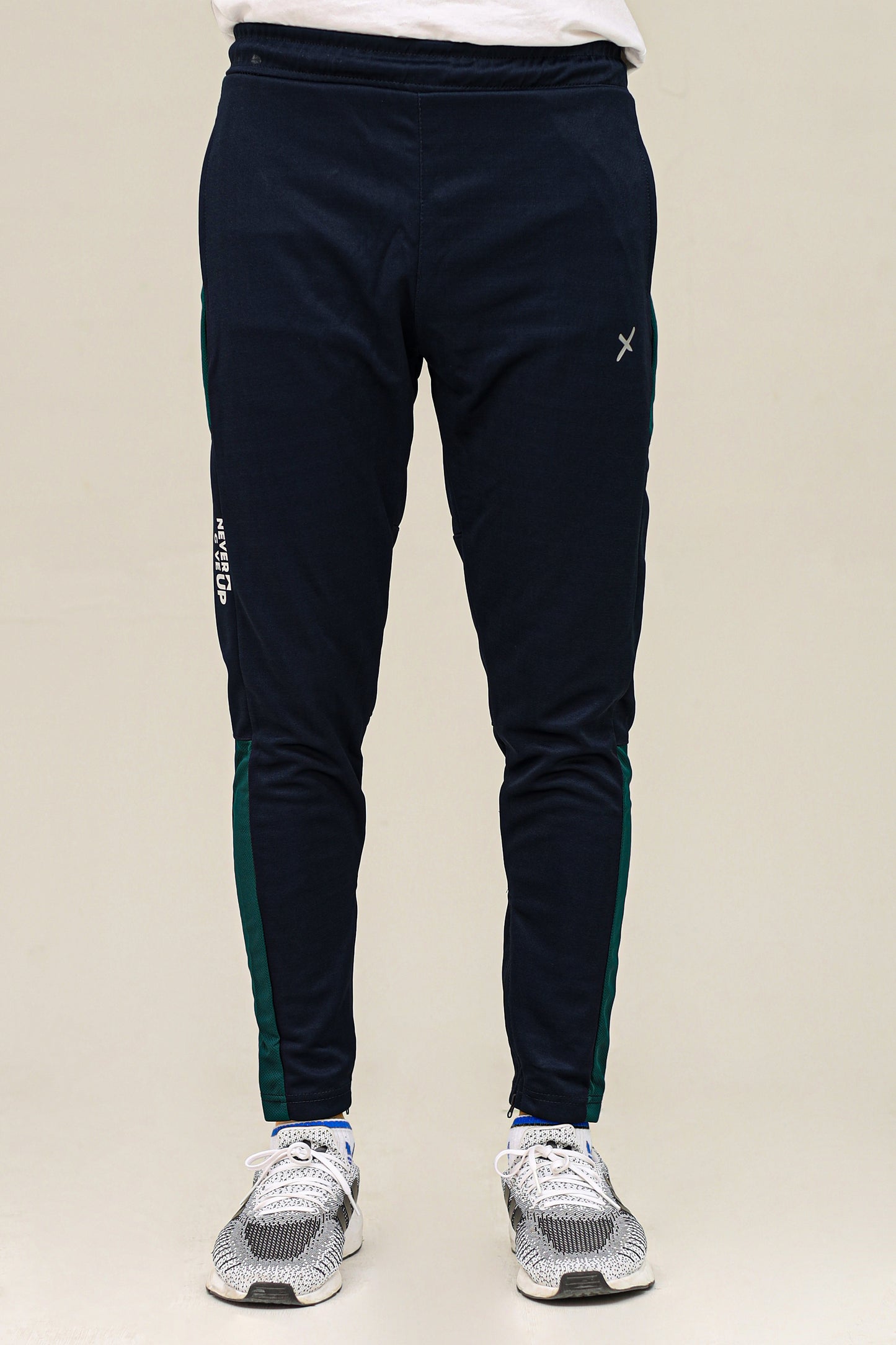 FX Dry-Fit Side Panel Trouser-2450-Navy Green