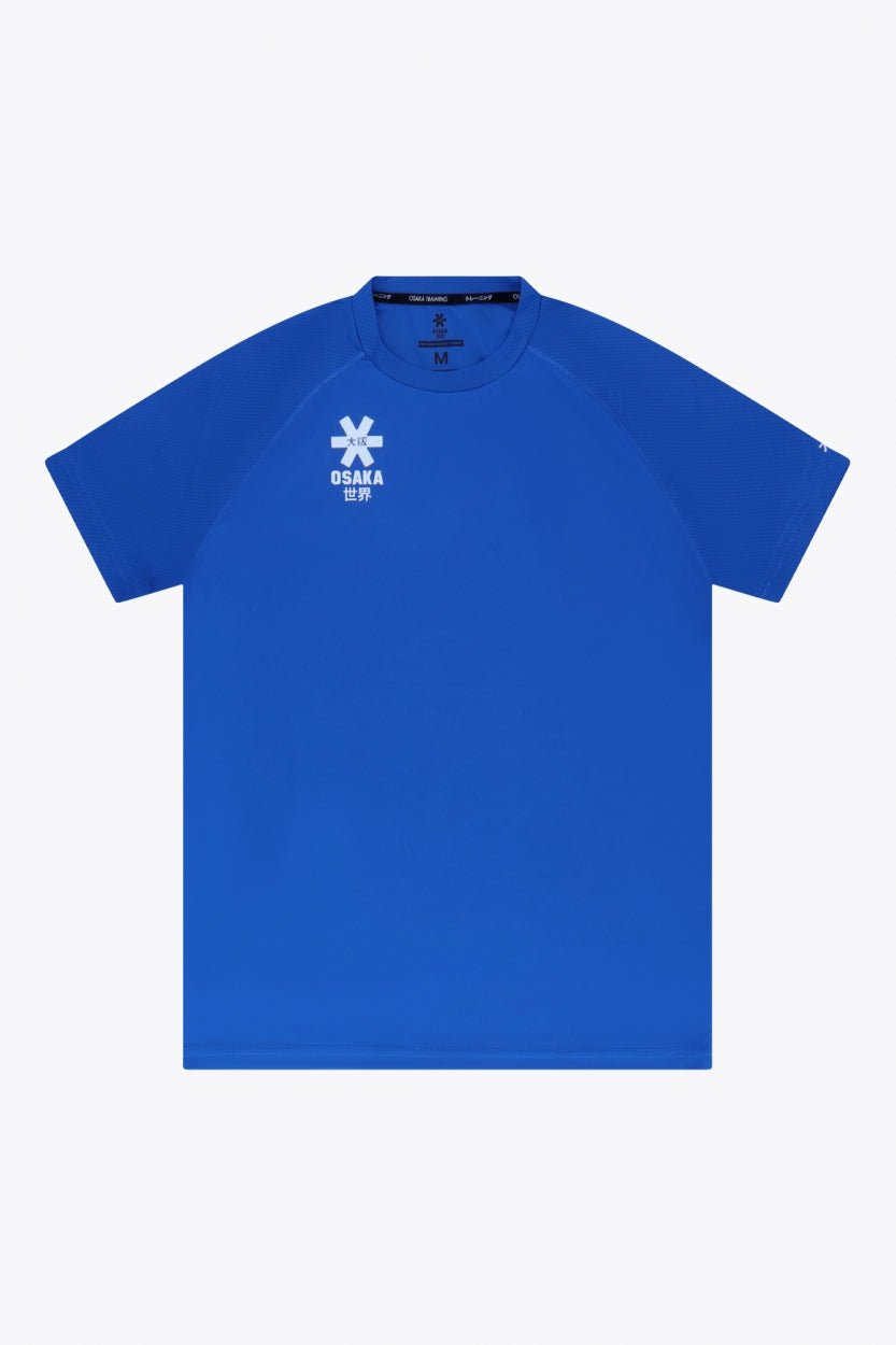 Osaka Polyester Training Tee for Men-MTST-2229-Royal