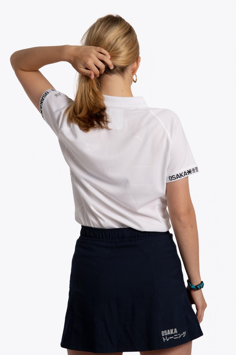 Osaka REC Women Polo-2385-White