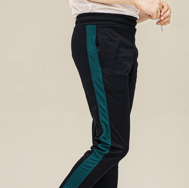 2449-Umb Dry-Fit Side Panel Trouser-FX002-Black Green