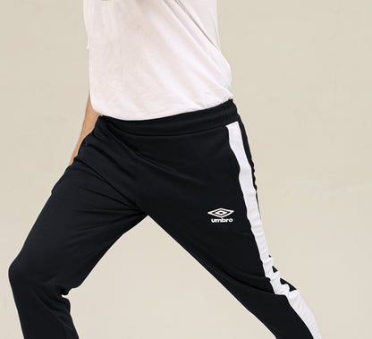 2449-Umb Dry-Fit Side Panel Trouser-FX002-Black White
