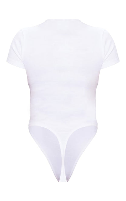 2318-PLT Rib Short Sleeve Bodysuit