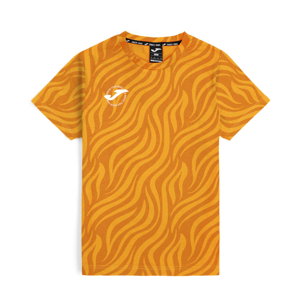 Joma Printed Short Sleeve T-shirt for Ladies-LTST-2178-Orange