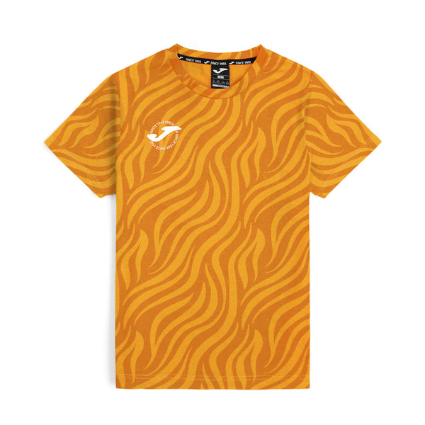 Joma Printed Short Sleeve T-shirt for Ladies-LTST-2178-Orange