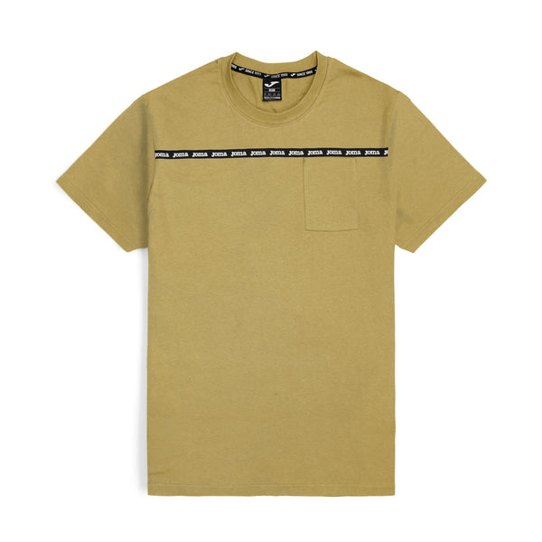 Joma Front Tape T-shirt For Men-MTST-2175-Beige