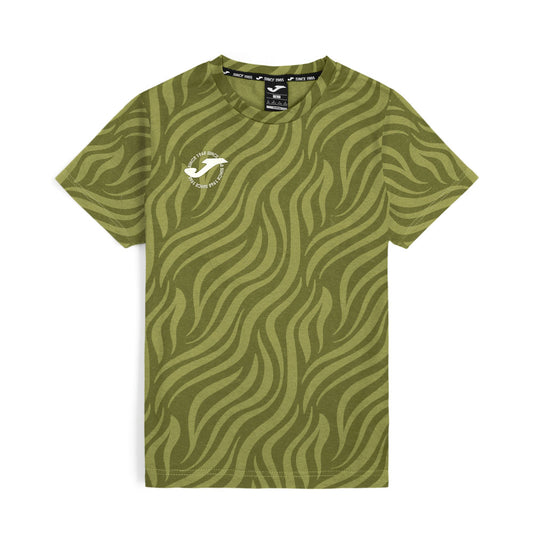 Joma Printed Short Sleeve T-shirt for Ladies-LTST-2178-Olive