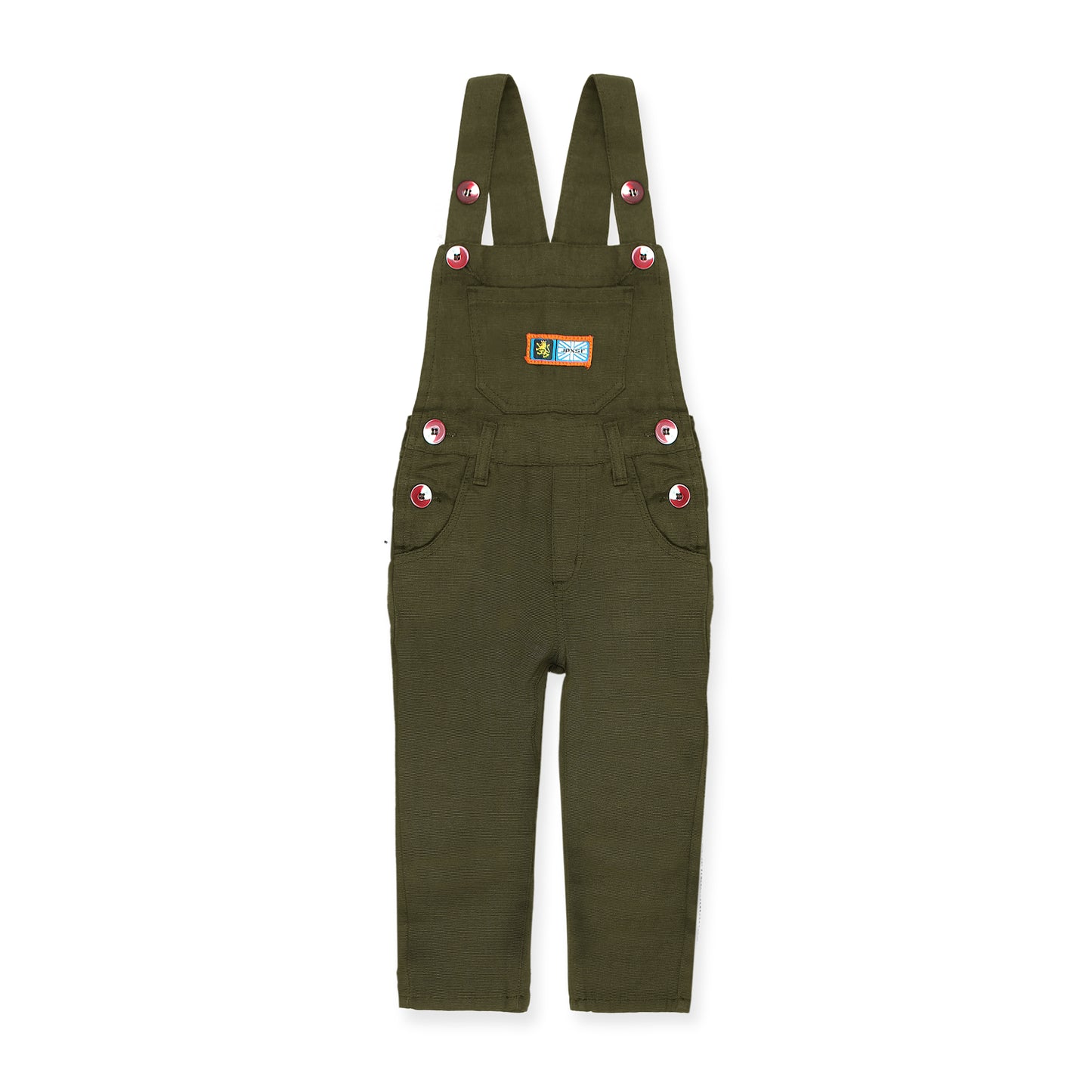 Okaidi Romper For Boys-KRMR-2147-olive