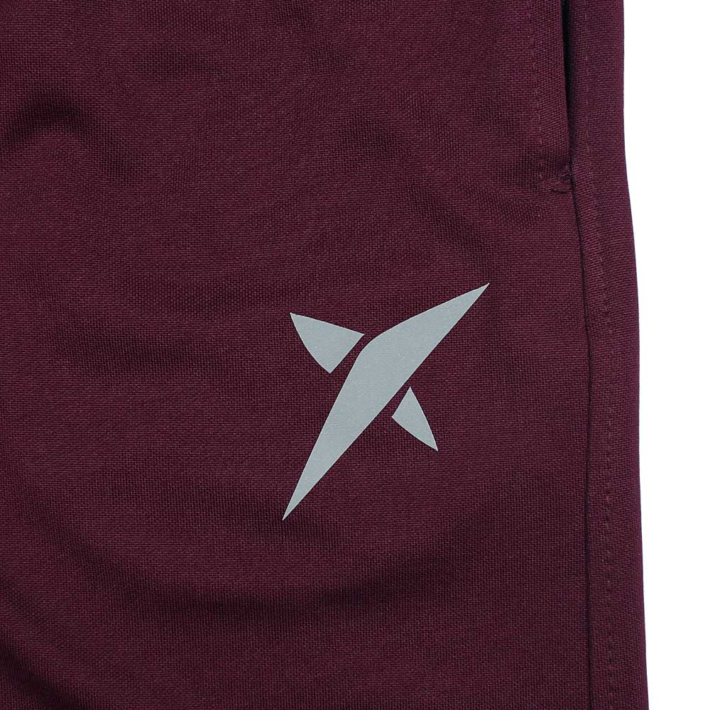 Dropshot Logo print Trouser-MTRS-0078-Burgundy - FactoryX.pk