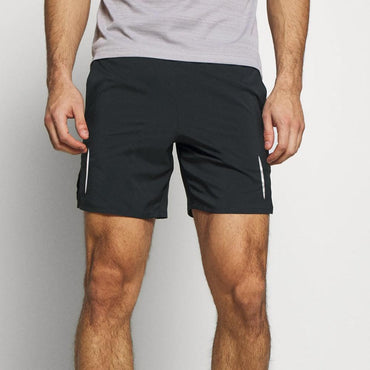 Banner plain Shorts-MSTS-0071-Black