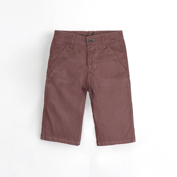 Raw Culture Brwn Jeans Shorts-KSTS-0090-Brown - FactoryX.pk