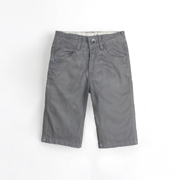 Raw Culture plain Cotton Shorts-KSTS-0093-Dark Grey - FactoryX.pk