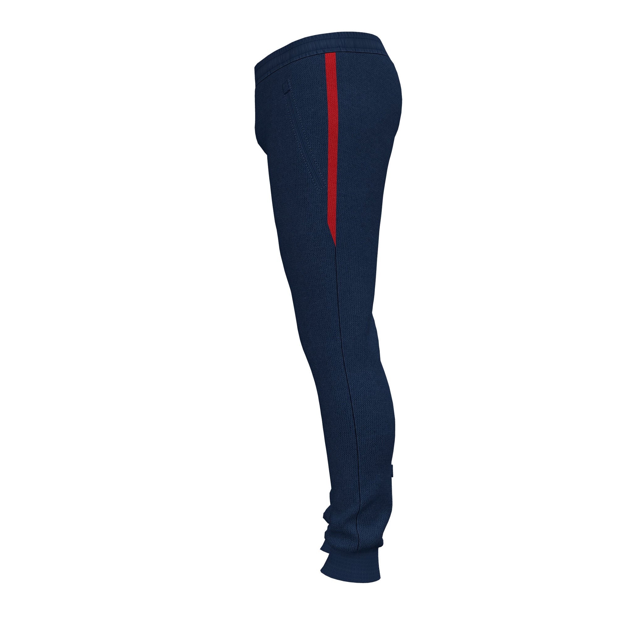Joma Trouser For Men-MTRS-NAVY/RED