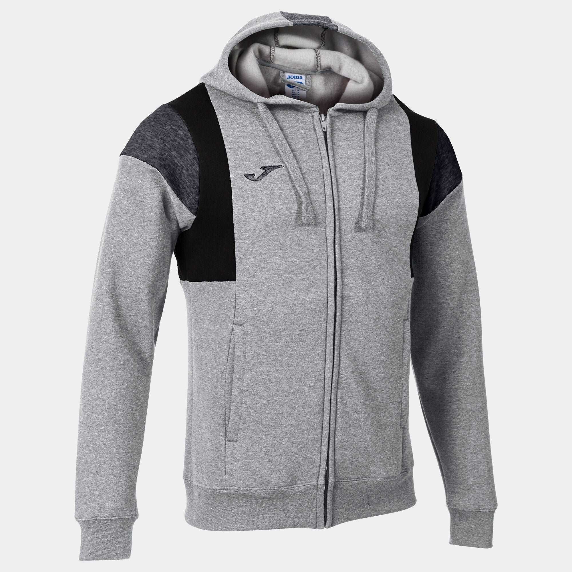 Joma Full Zipper Hood For Men-MZHDY-2006-Grey - FactoryX.pk