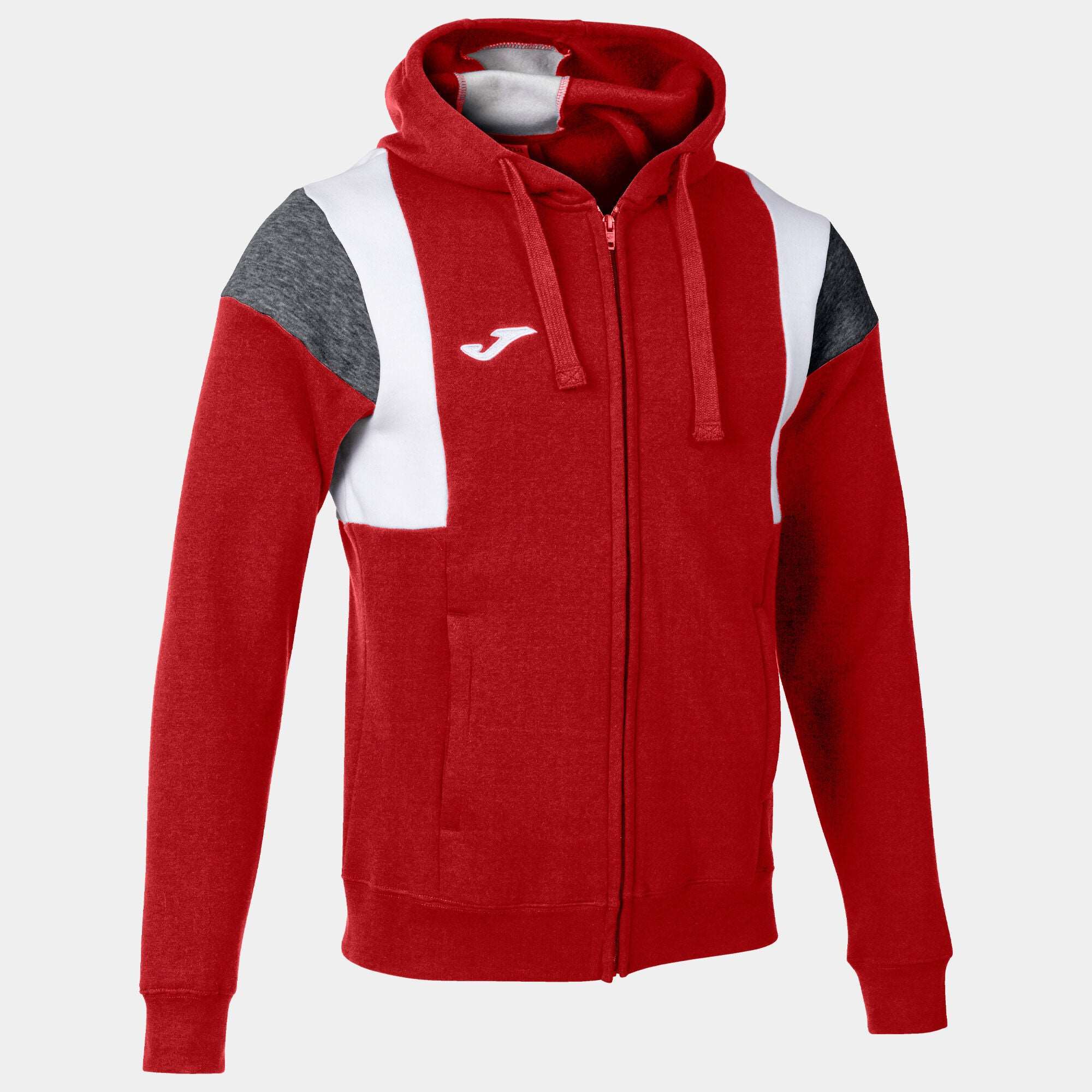 Joma Full Zipper Hood For Men-MZHDY-2006-Red - FactoryX.pk