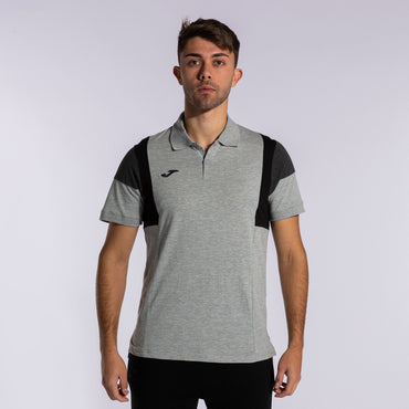 Joma Confort III Polo For Men-mplo-2114-Light Grey