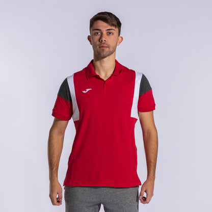 Joma Confort III Polo For Men-mplo-2114-Red