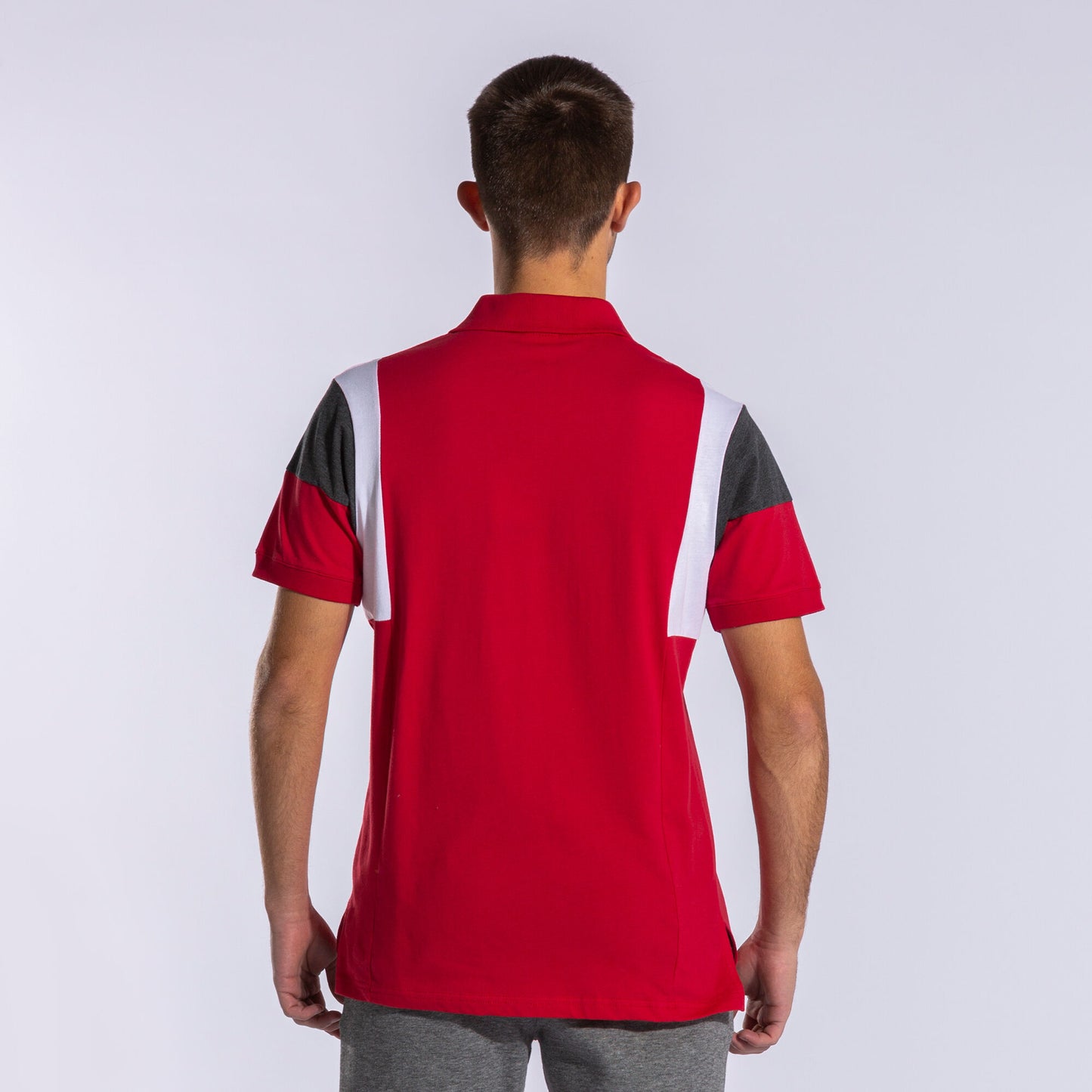 Joma Confort III Polo For Men-mplo-2114-Red