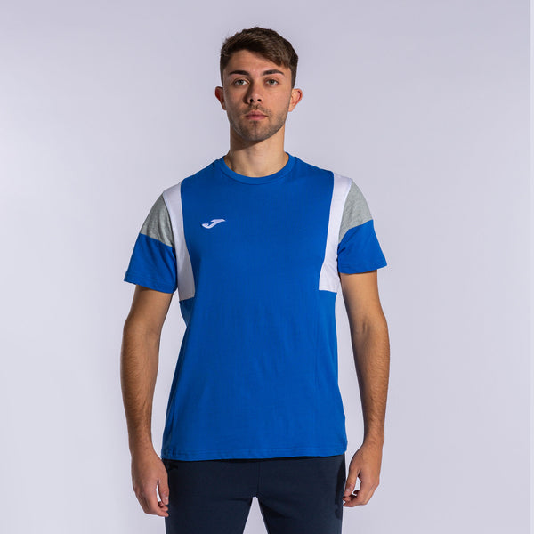 Joma Confort III Round Neck Tee for Him-MTST-2065 -Royal