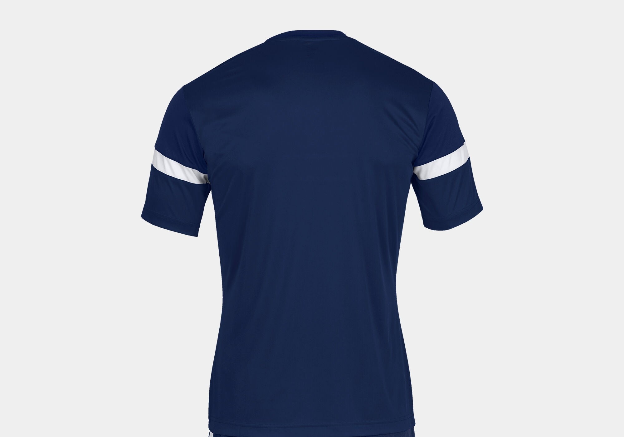Joma Danubio Polyester T-shirt For Boys-KTST-2190Navy white