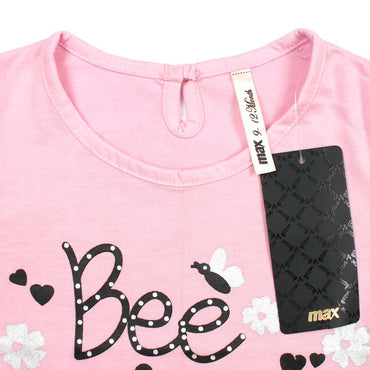 Max Bee unique print-KFRK-0146-Pink - FactoryX.pk