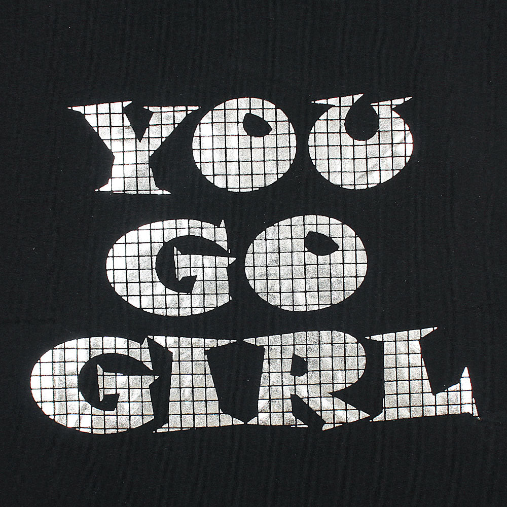 You Go Girl Tees For Her-LTST-0010-Black - FactoryX.pk