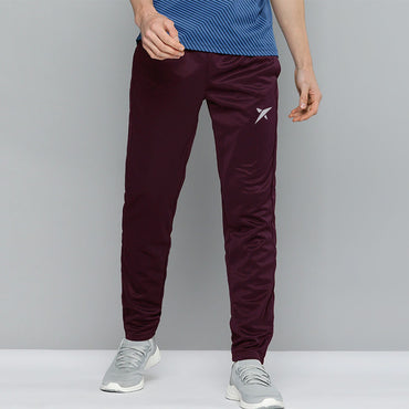 Dropshot Logo print Trouser-MTRS-0078-Burgundy - FactoryX.pk