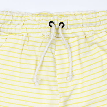 C&A Lime Strips Short-KSHR-2093