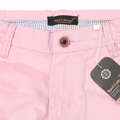 Rawculture Plain Short-KSHR-2089-Candy Pink