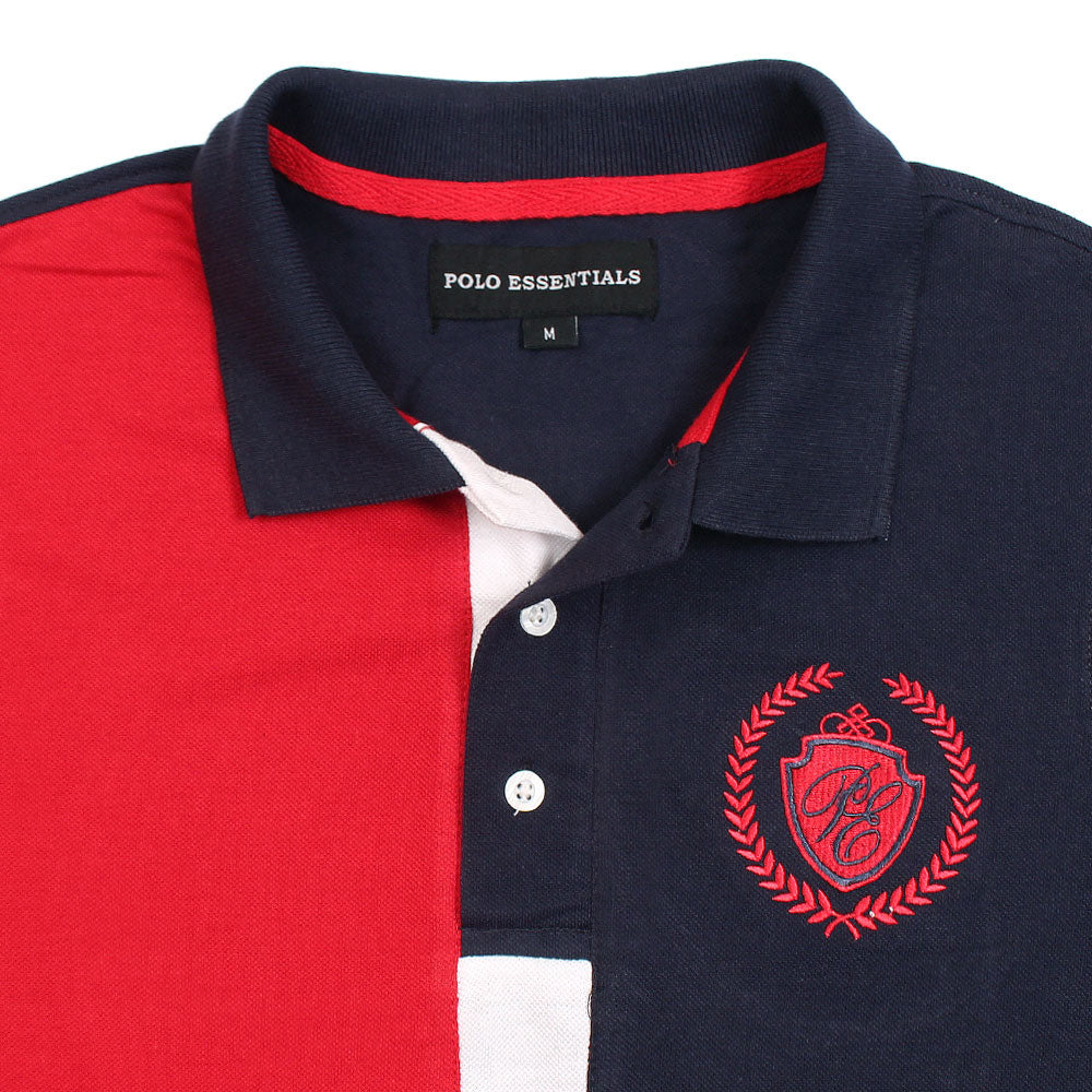 Polo Essentials Polo Shirt For Men-Mplo-2009-Red - FactoryX.pk