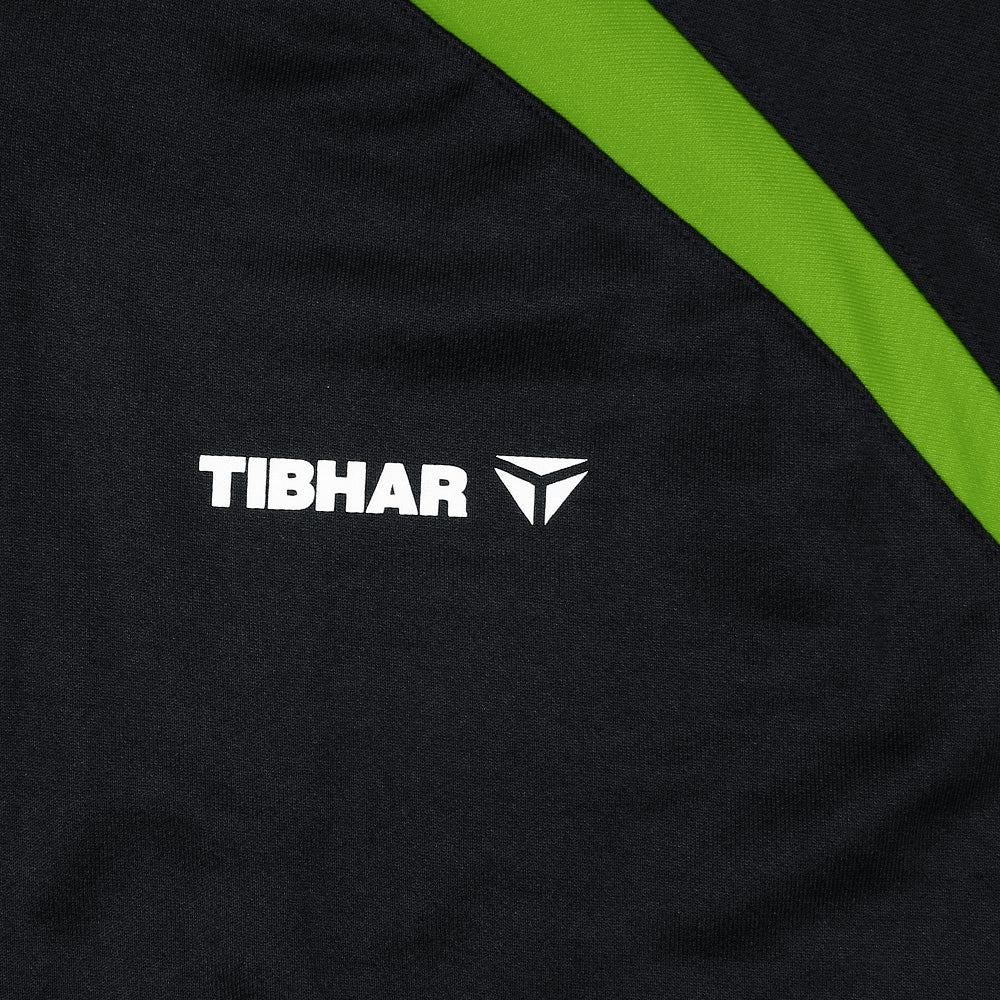Tibhar Zipper jacket-Kids-2024-Black lime - FactoryX.pk