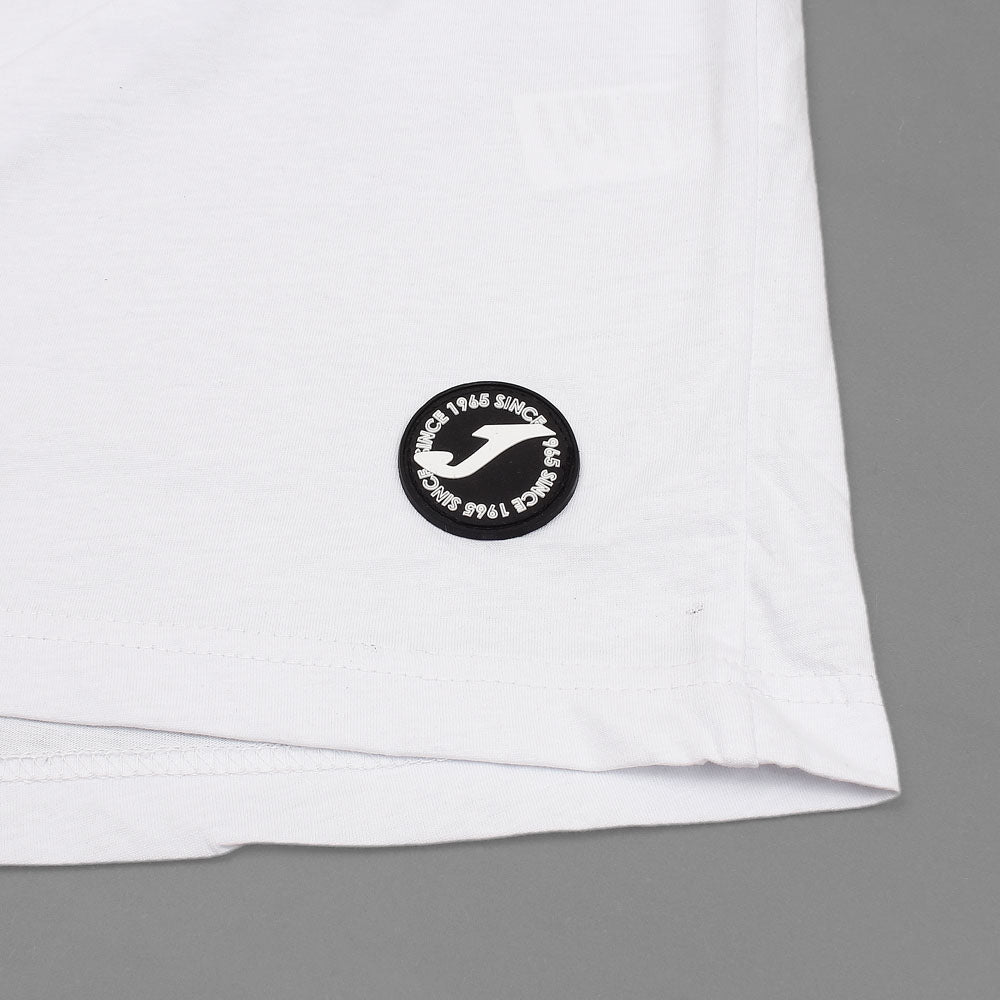 Joma Printed Front Panel T-shirt For Men-MTST-2177-White