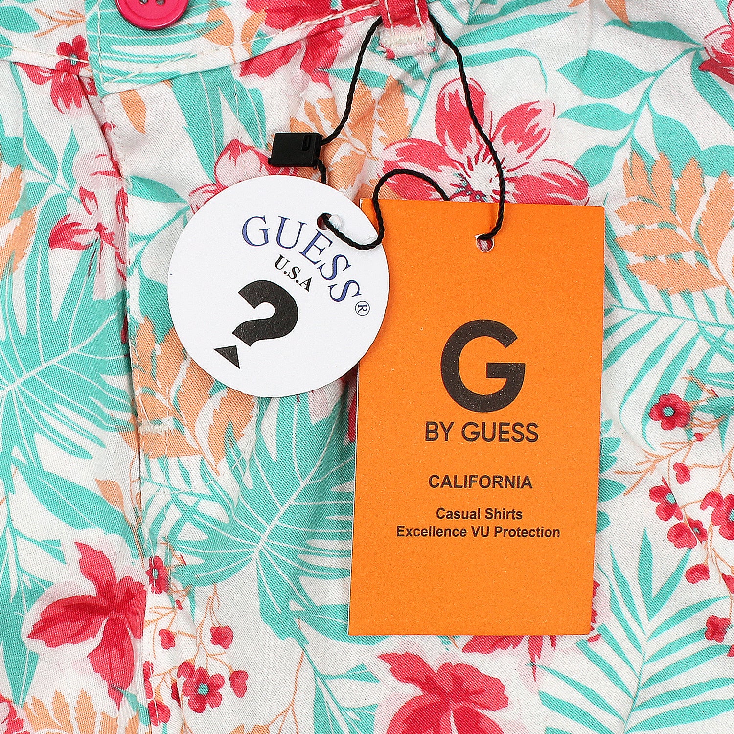 Guess All over leafs Printed Short -KSHR-2074