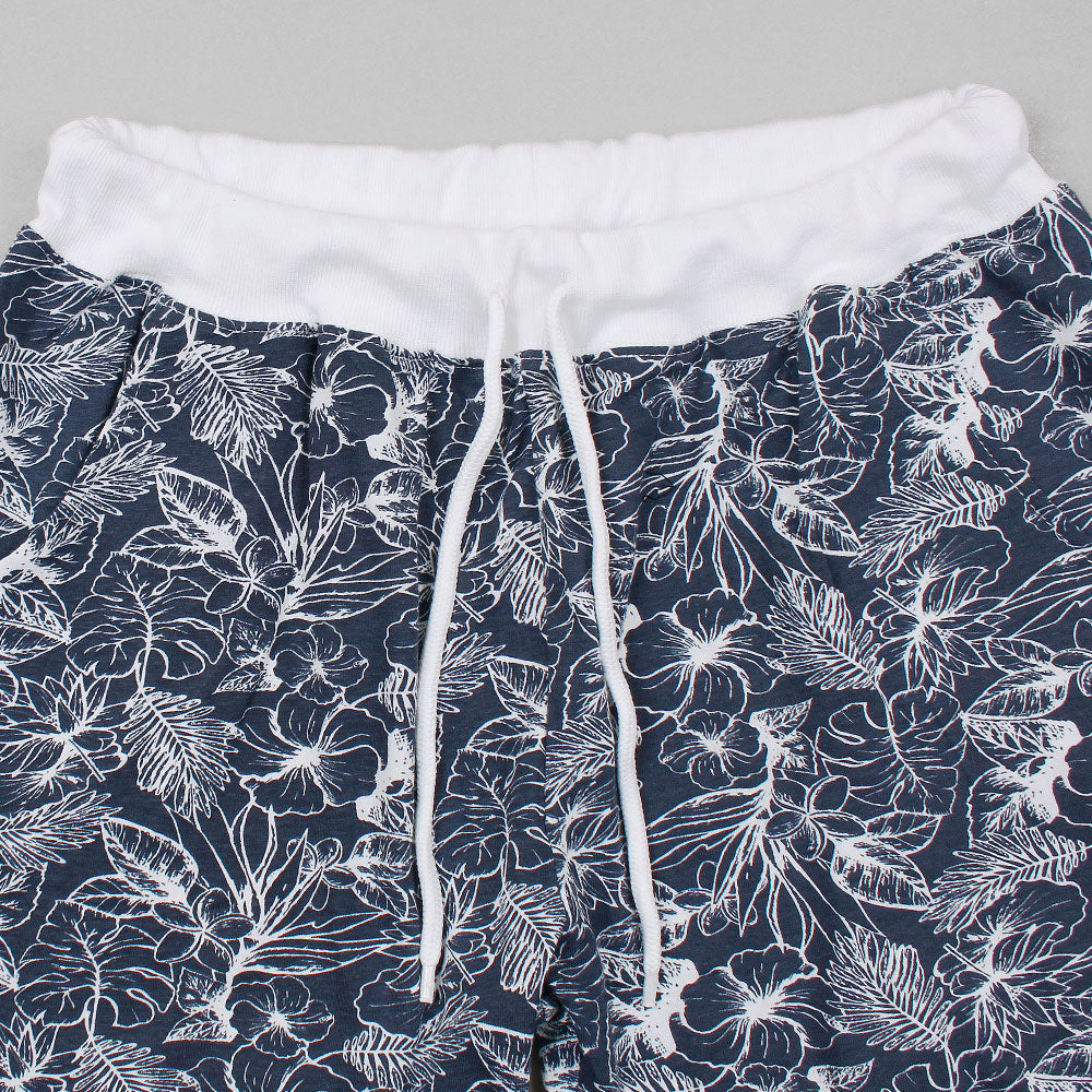 Splash Printed Trouser For Her in-LTRS-0034-Navy - FactoryX.pk