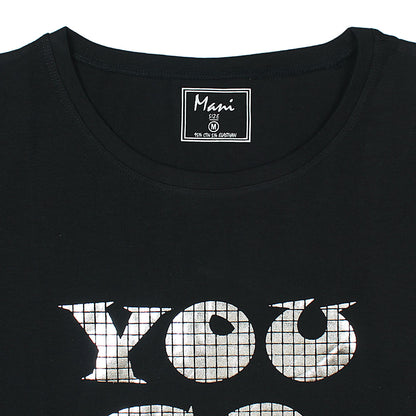 You Go Girl Tees For Her-LTST-0010-Black - FactoryX.pk