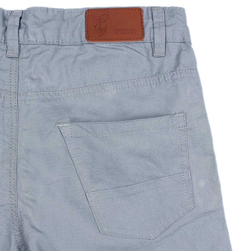 Orignal marins Plain  Jeans Shorts-KSTS-0117-Grey - FactoryX.pk