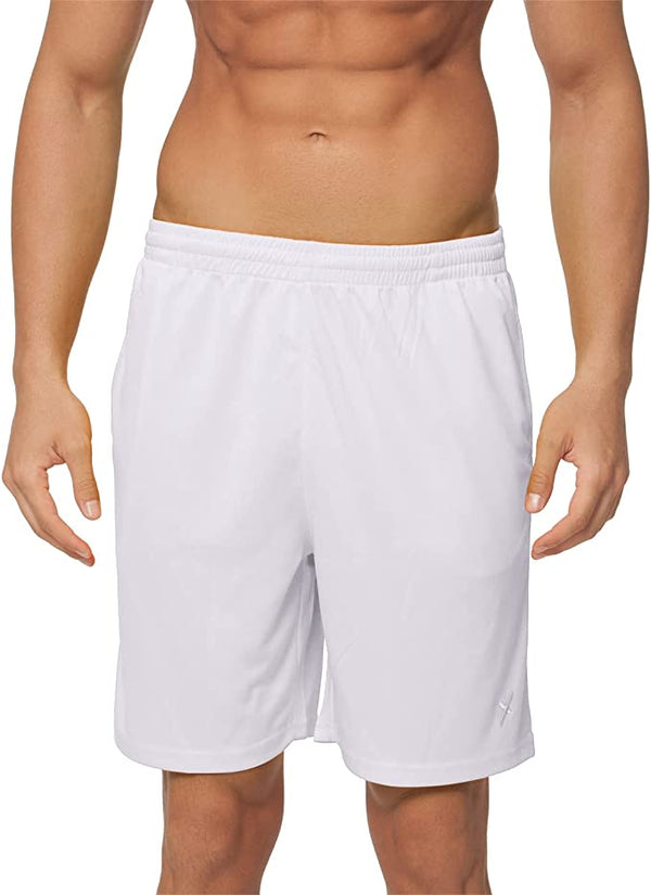 Cflex Activewear Short For Men-MSTS-2003-White - FactoryX.pk