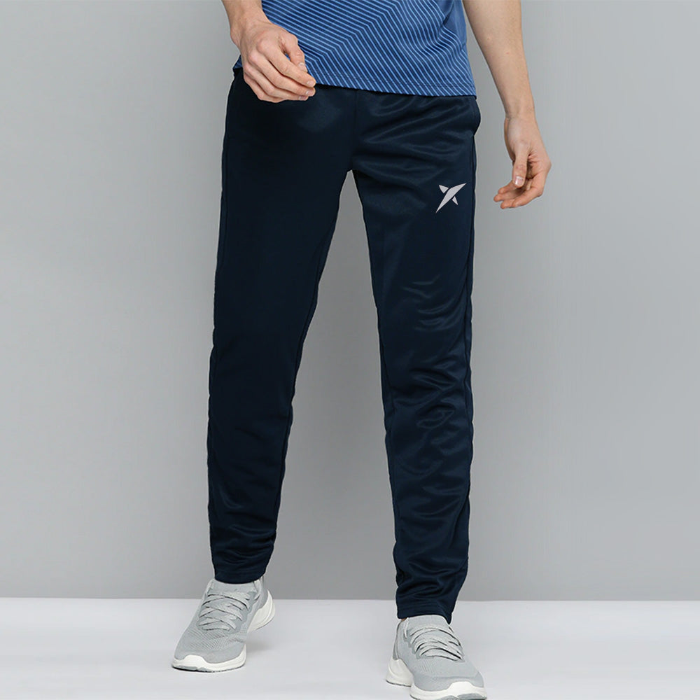 Dropshot Logo print Trouser-MTRS-0078-Navy - FactoryX.pk