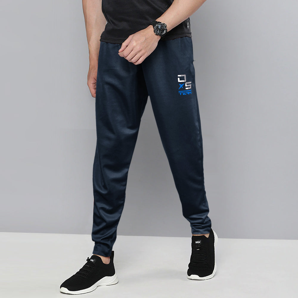Dropshot square print pocket trouser-MTRS-0076-Navy - FactoryX.pk
