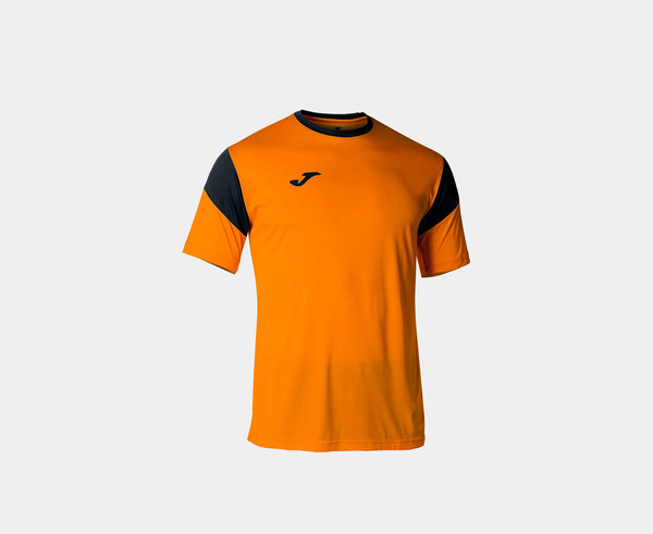 Joma Half sleeve T-shirt For Men-MTST-0060-Orange Black - FactoryX.pk