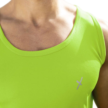 Cflex Activewear Sando For Men-MSNDO-2004-Green - FactoryX.pk