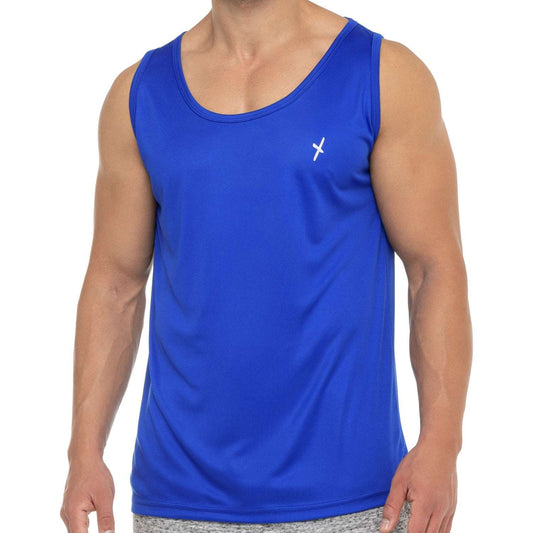 Cflex Activewear Sando For Men-MSNDO-2004-Royal Blue - FactoryX.pk