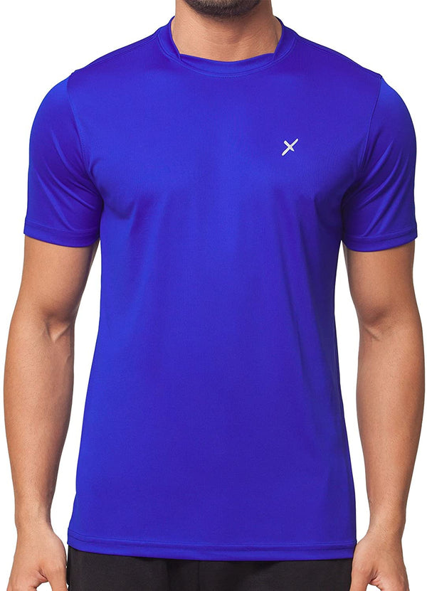 Cflex Active Wear T-Shirt For Men-MTST-0038-Royal Blue - FactoryX.pk