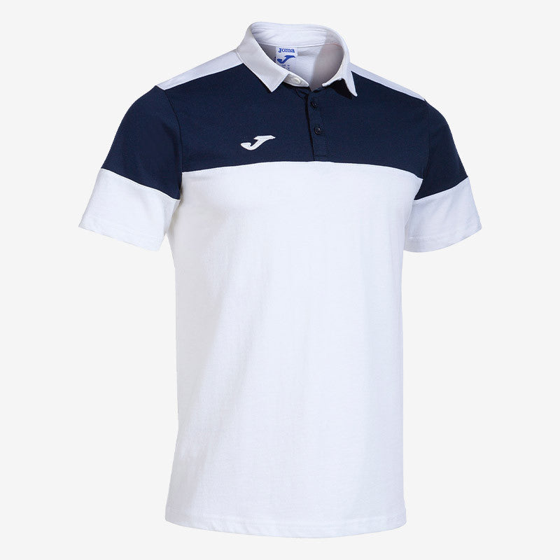 Joma Confort II Polo For kids-kplo-2213-White Navy