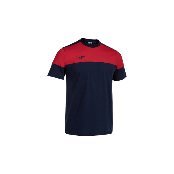 Joma Confort II T-shirt For kids-ktst-2213-Navy Red
