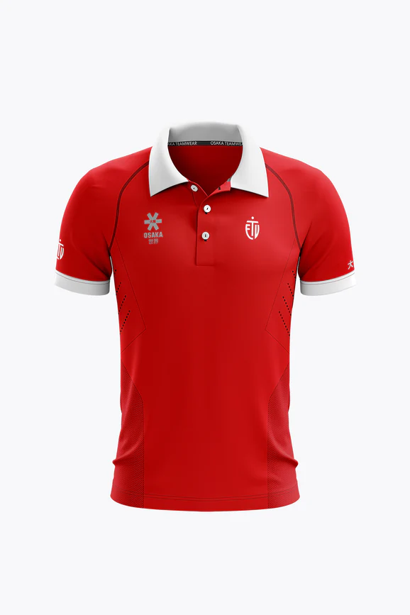 Osaka ETV Club Sublimation Polo For kids-KPLO-2145-Red