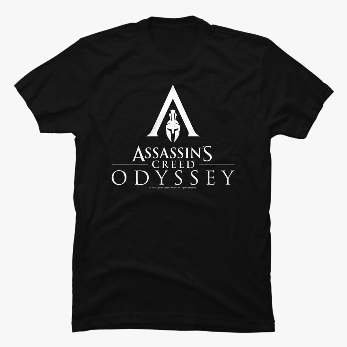 Assassins Creed Printed Tee For Him.-MTST-0039-Black