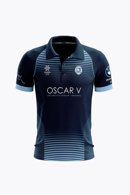 Keerbergen Club Sublimation Polo for Ladies-LPLO-2133-Navy